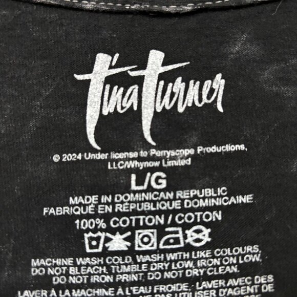 Tina Turner Whats Love Got to Do With It Soul Mineral Wash T-Shirt Size Large - Picture 4 of 4